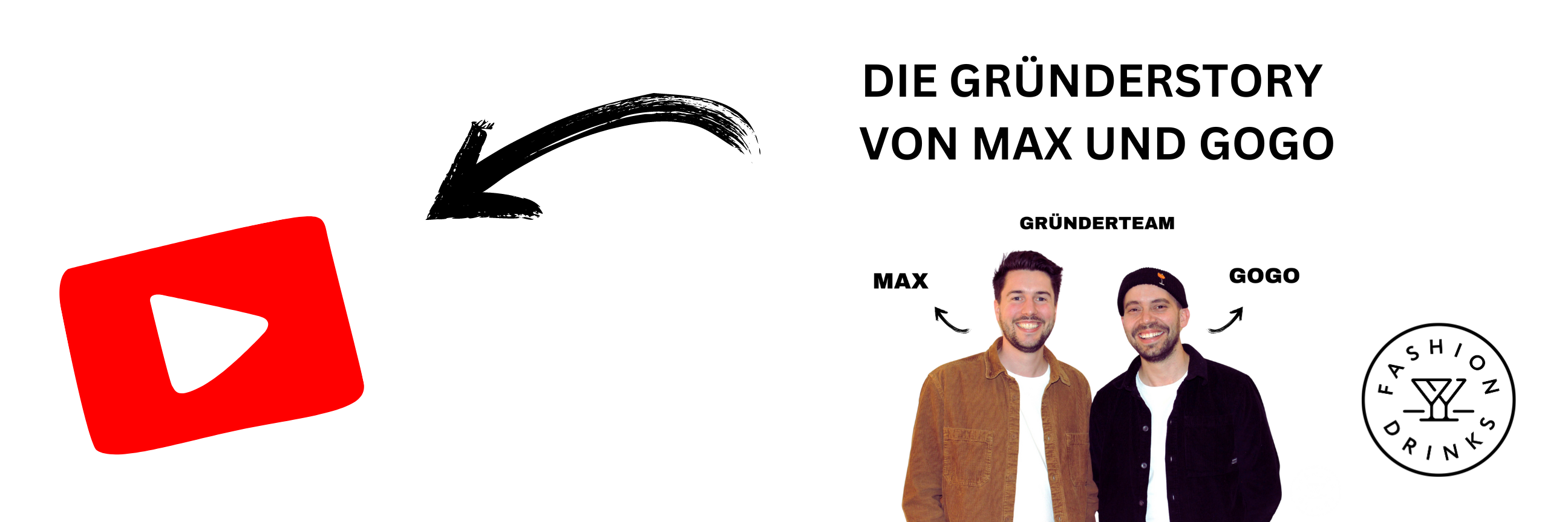 Gründerstory von Fashion Drinks im Video: Max und Georg