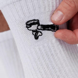 Serigrafía | Calcetines de algodón orgánico bordados