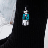 Luft | Calcetines bordados de algodón orgánico