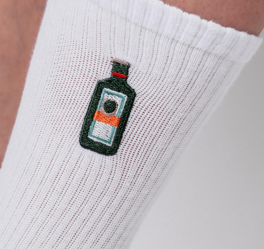 Jägermeister | Calcetines bordados de algodón orgánico