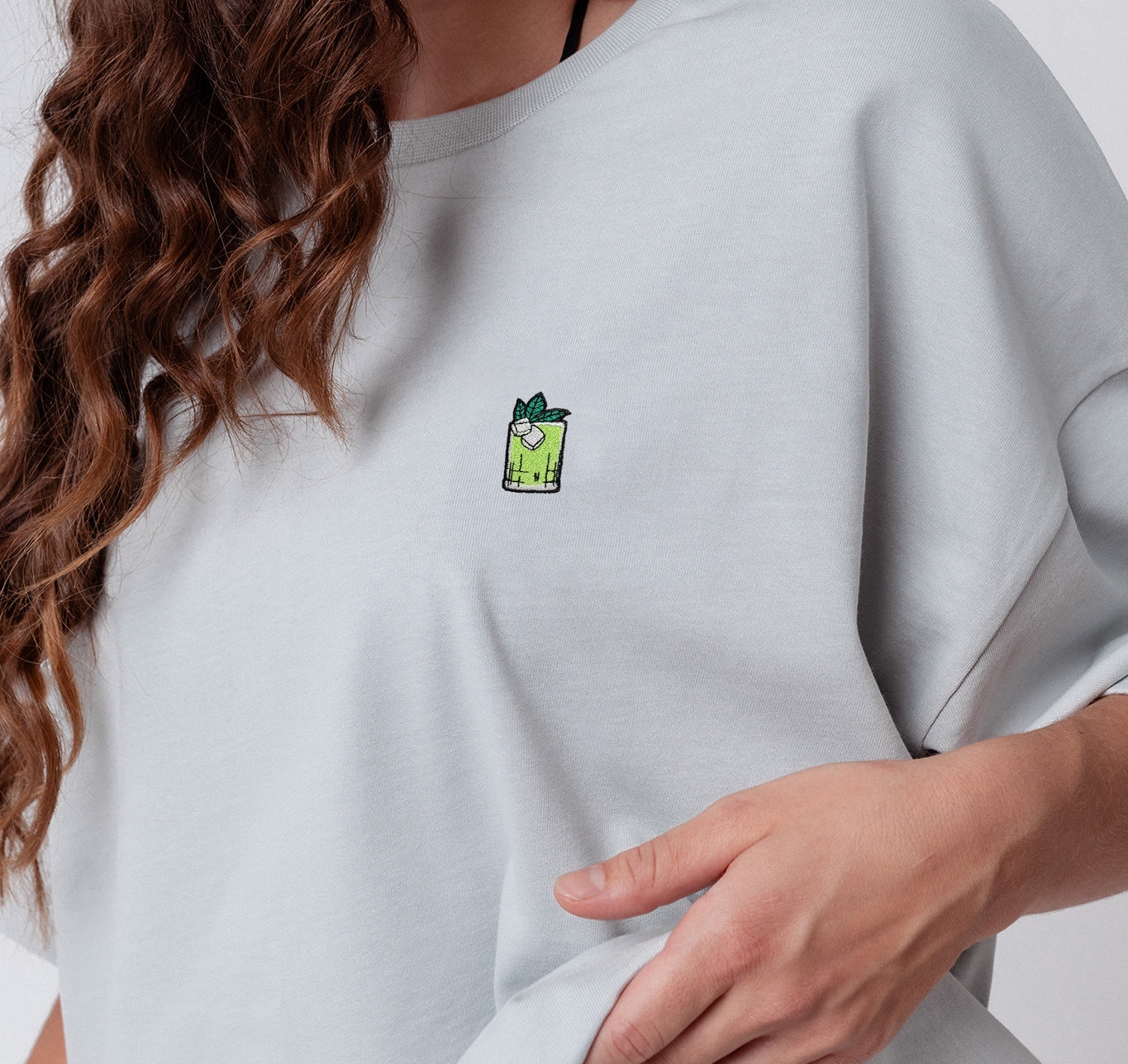 Gin Basil Smash | Heavy Oversized Bio Baumwoll T-Shirt