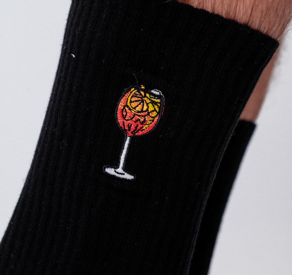 Spritz | Calcetines bordados de algodón orgánico
