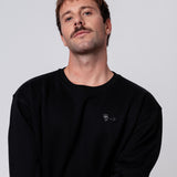 Siebträger | Bestickter Bio-Baumwoll Unisex Pullover