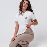 Mexicano | Camiseta bordada de algodón orgánico para mujer