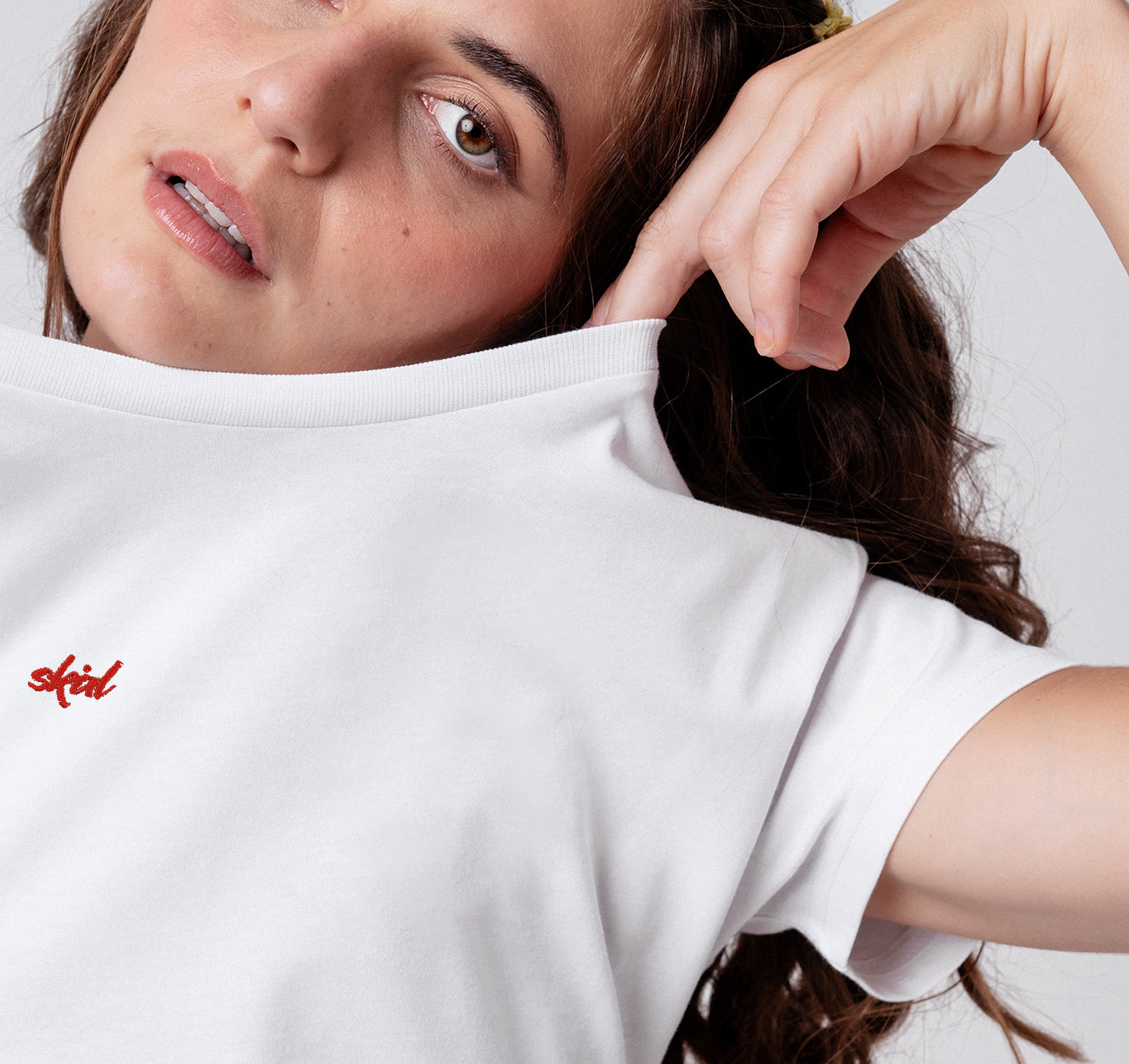 Cheers Collection | Besticktes Bio Baumwoll Frauen T-Shirt