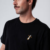 Mate | Besticktes Bio Baumwoll Unisex T-Shirt