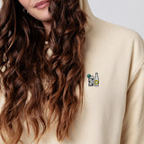 Gin Tonic | Bestickter Bio-Baumwoll Unisex Hoodie