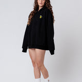 Maßkrug | Sudadera unisex con capucha de algodón orgánico bordada