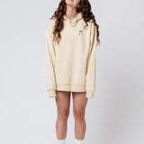 Sekt | Bestickter Bio-Baumwoll Unisex  Hoodie