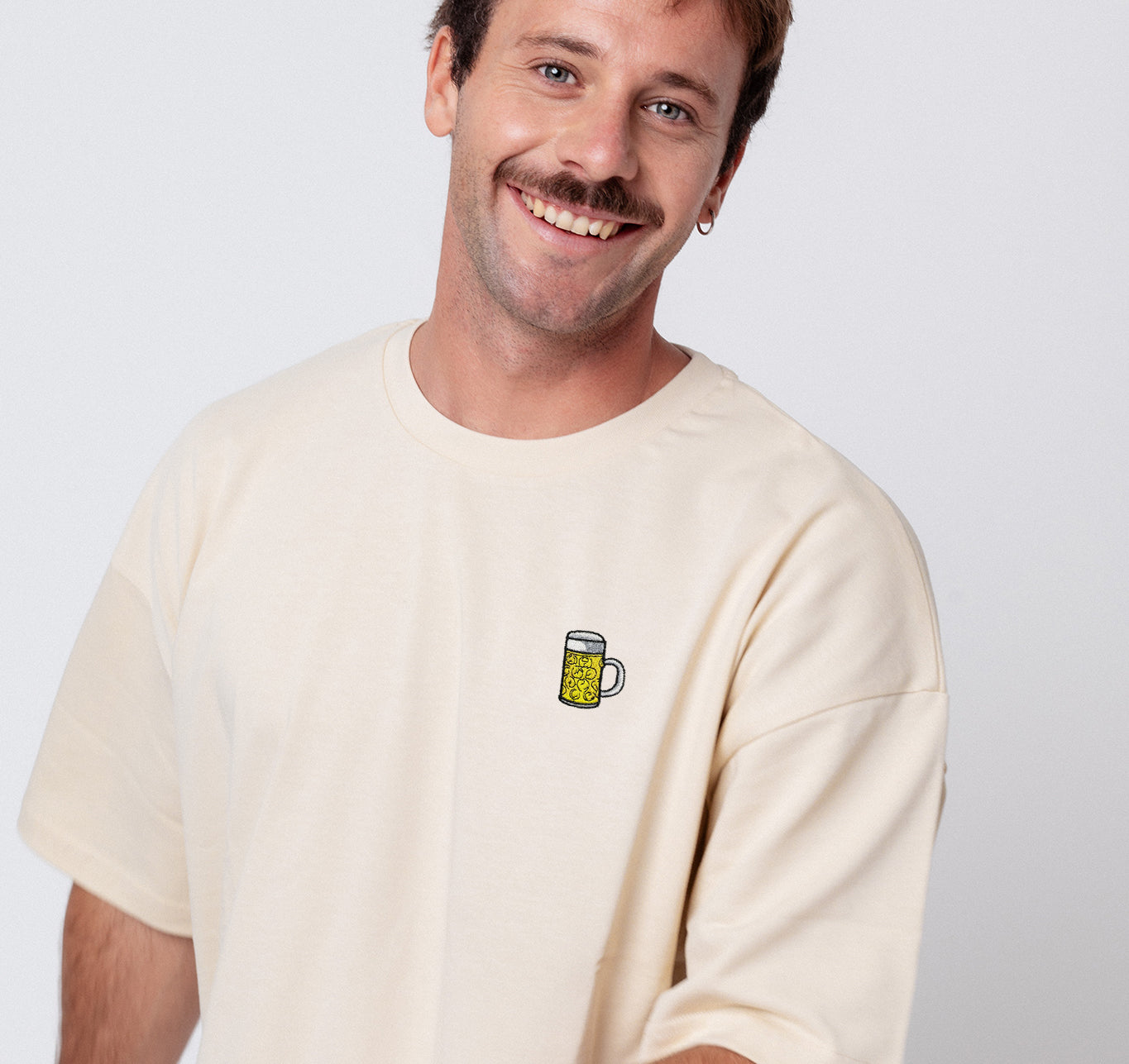 Maßkrug | Heavy Oversized Bio Baumwoll T-Shirt