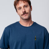 Champagner | Besticktes Bio Baumwoll Unisex T-Shirt