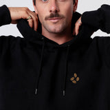 Coffee beans | Bestickter Bio Baumwoll Unisex Hoodie