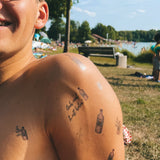 Aire | Tatuajes adhesivos sostenibles