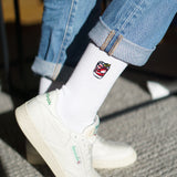 Negroni | Calcetines de algodón orgánico bordados