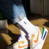 Gorbachov | Calcetines de algodón orgánico bordados