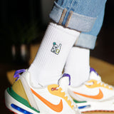 Gin & Tonic | Calcetines de algodón orgánico bordados