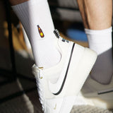 Hofei | Calcetines de algodón orgánico bordados