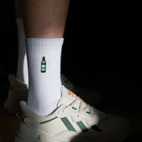 Bright | Calcetines de algodón orgánico bordados