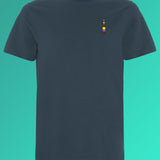 Cola Mix | Camiseta Unisex Bordada de Algodón Ecológico