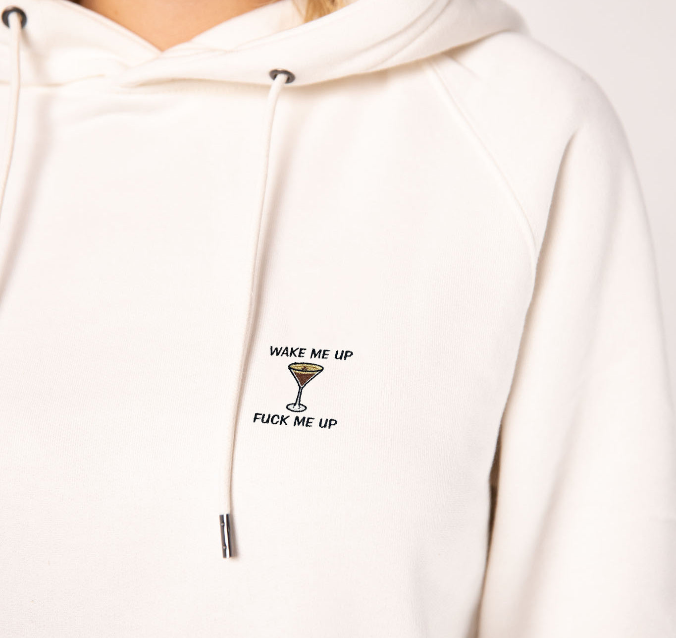 TAILORED TASTES Espresso Martini | Bestickter Bio-Baumwoll Unisex Hoodie