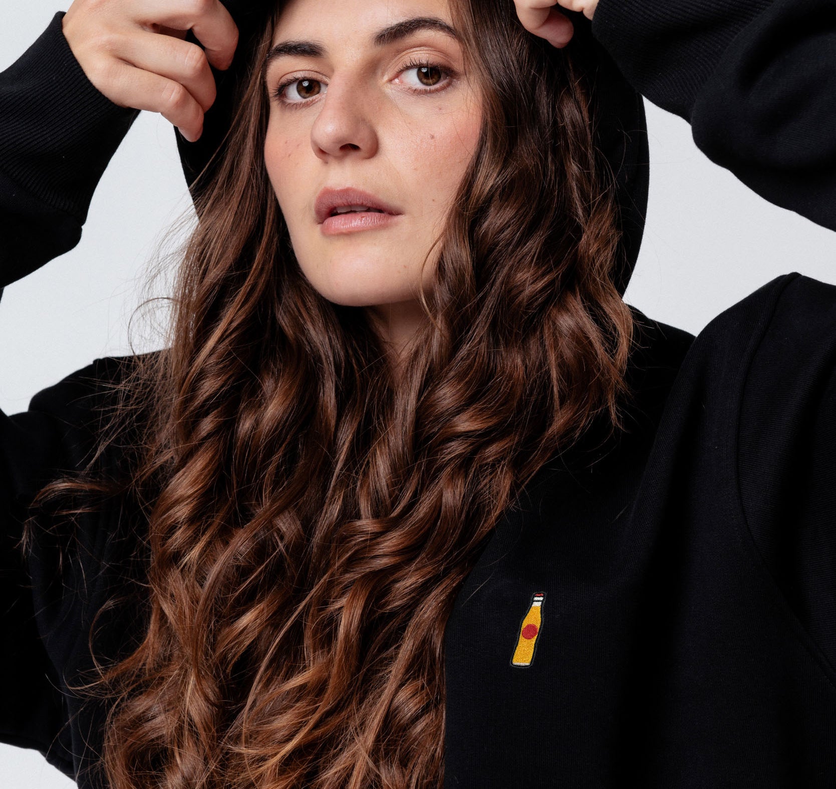 Sinalco | Bestickter Bio-Baumwoll Unisex Hoodie