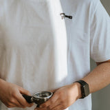 Siebträger | Besticktes Bio Baumwoll Unisex T-Shirt