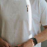 Siebträger Latte Art | Besticktes Bio Baumwoll Unisex T-Shirt