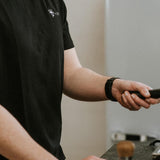 Siebträger | Besticktes Bio Baumwoll Unisex T-Shirt