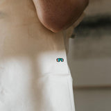 Gafas rápidas | Bolsa de algodón orgánico bordada