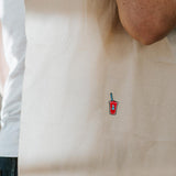 MonsterSlush | Bolsa de algodón orgánico bordada