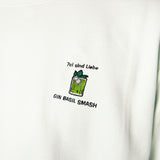 TAILORED TASTES Gin Basil Smash | Bestickter Bio-Baumwoll Unisex Pullover