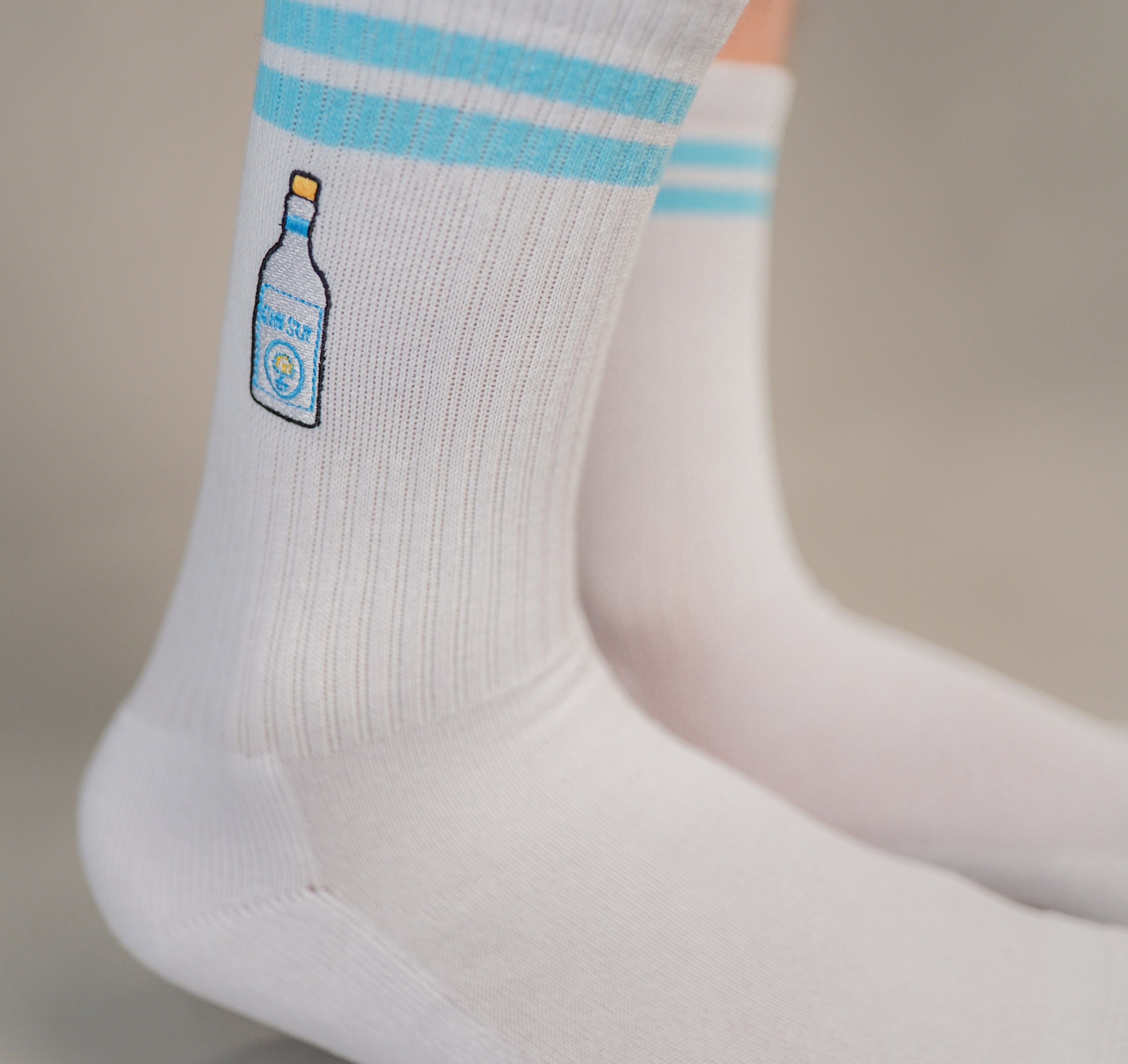 GIN SUL | Bestickte Bio Baumwoll Socken
