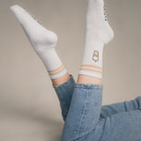 Tequila Shot | Calcetines de algodón orgánico bordados