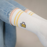 Jarra de Cerveza | Calcetines de algodón orgánico bordados