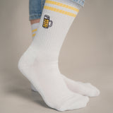 Jarra de Cerveza | Calcetines de algodón orgánico bordados