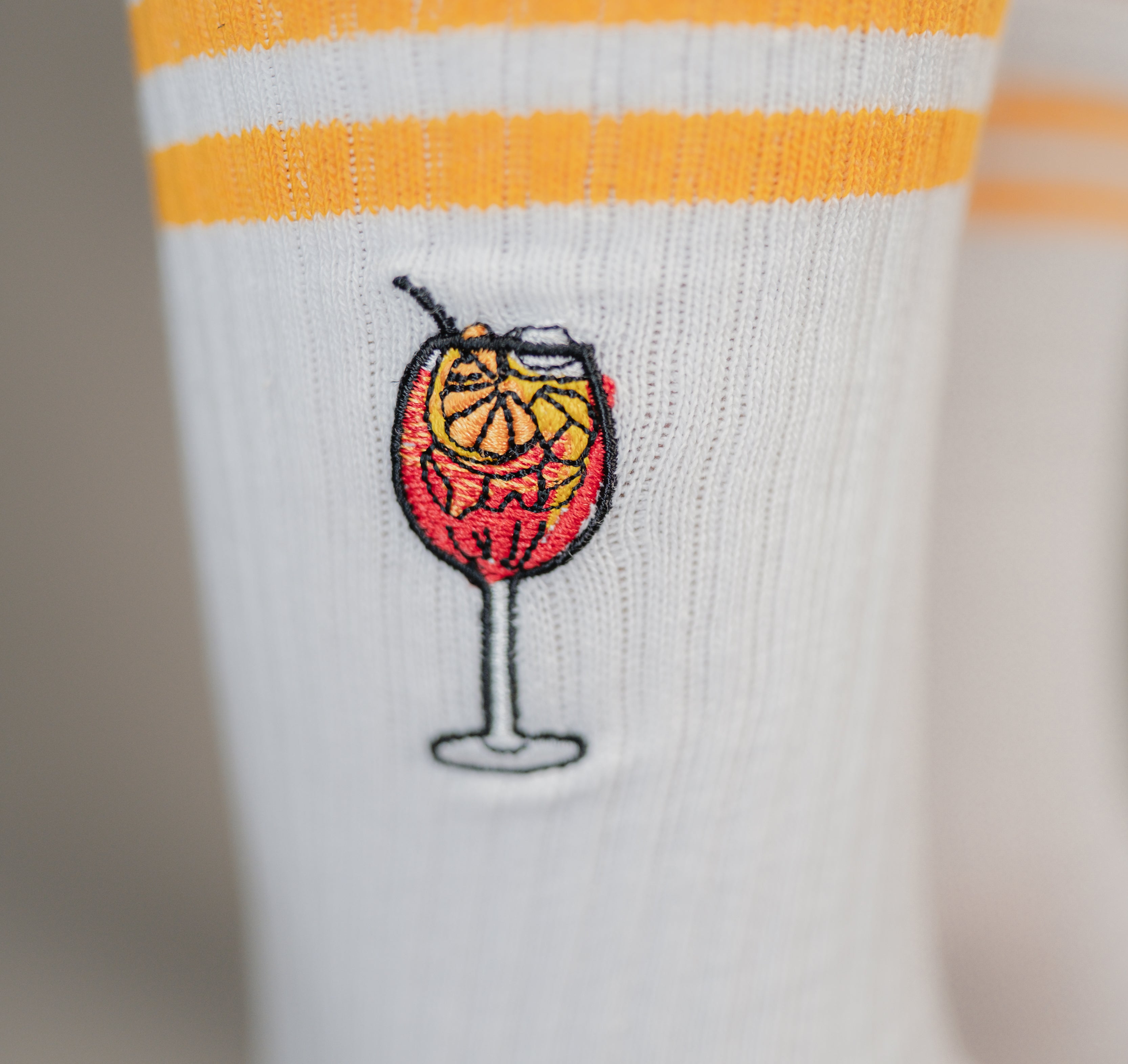 Spritz | Calcetines bordados de algodón orgánico