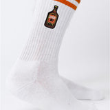 Stroh 80 | Bestickte Bio Baumwoll Socken