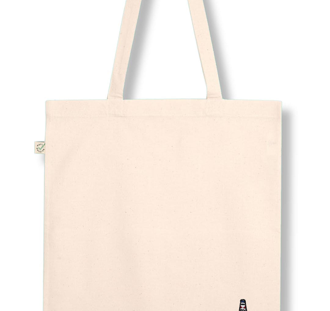 blanc 1664 | Bestickte Bio Baumwoll Tasche