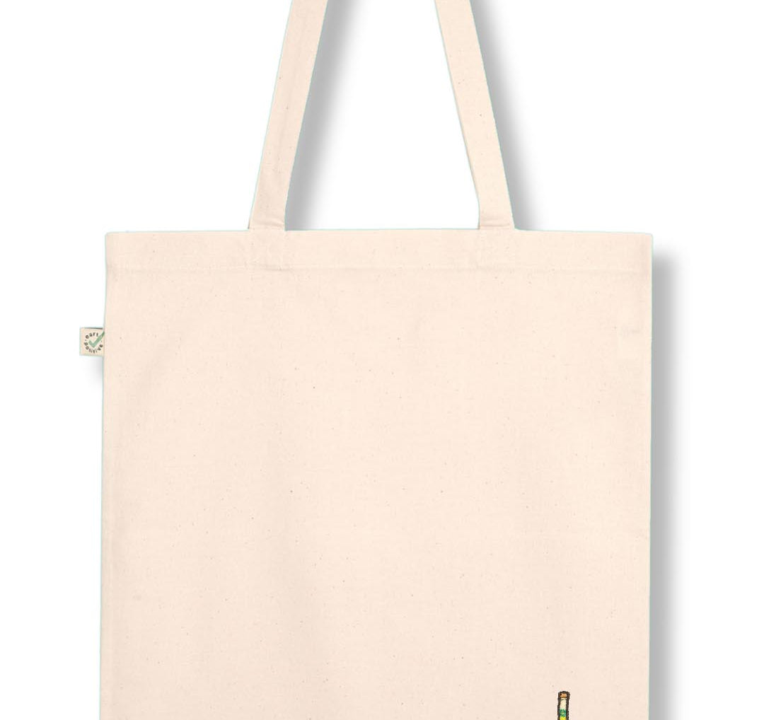 Pallini Limoncello | Bestickte Bio Baumwoll Tasche