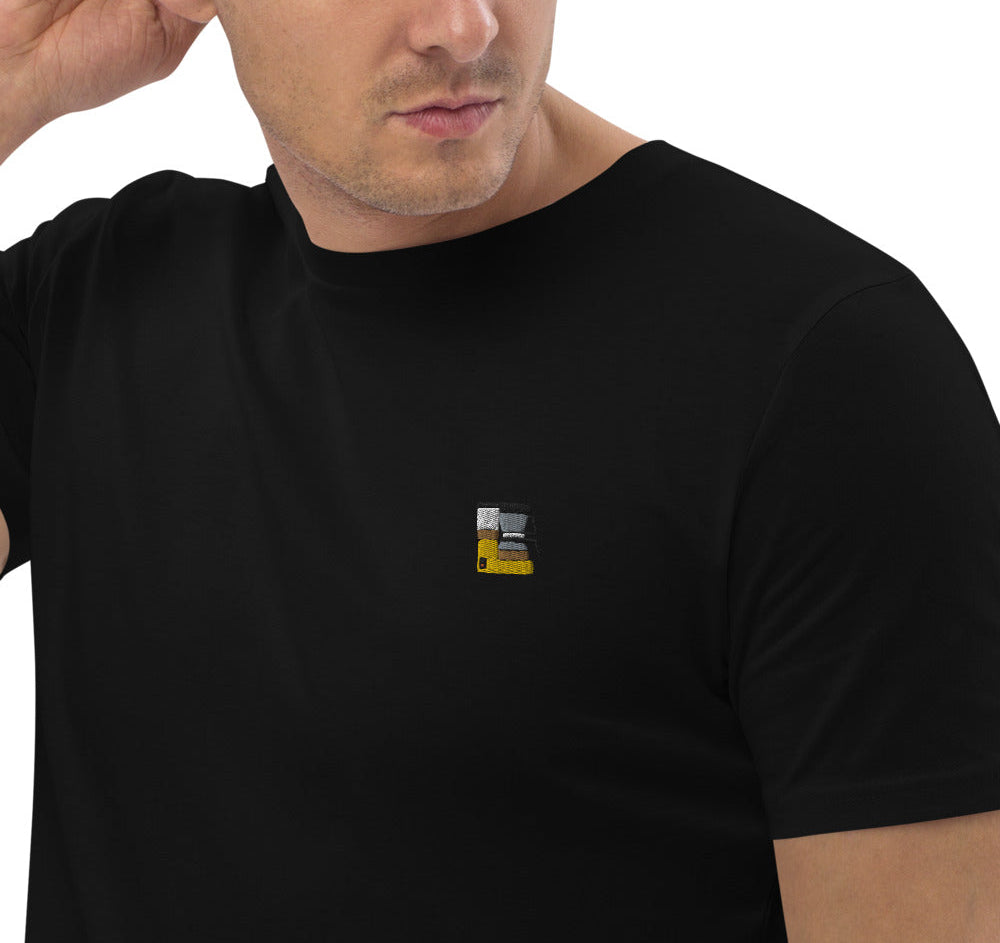 Filterkaffeemaschine | Besticktes Organic Bio Baumwoll-T-Shirt