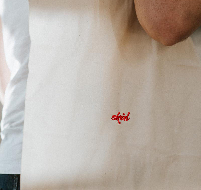 Colección Cheers | Bolsa de algodón orgánico bordada