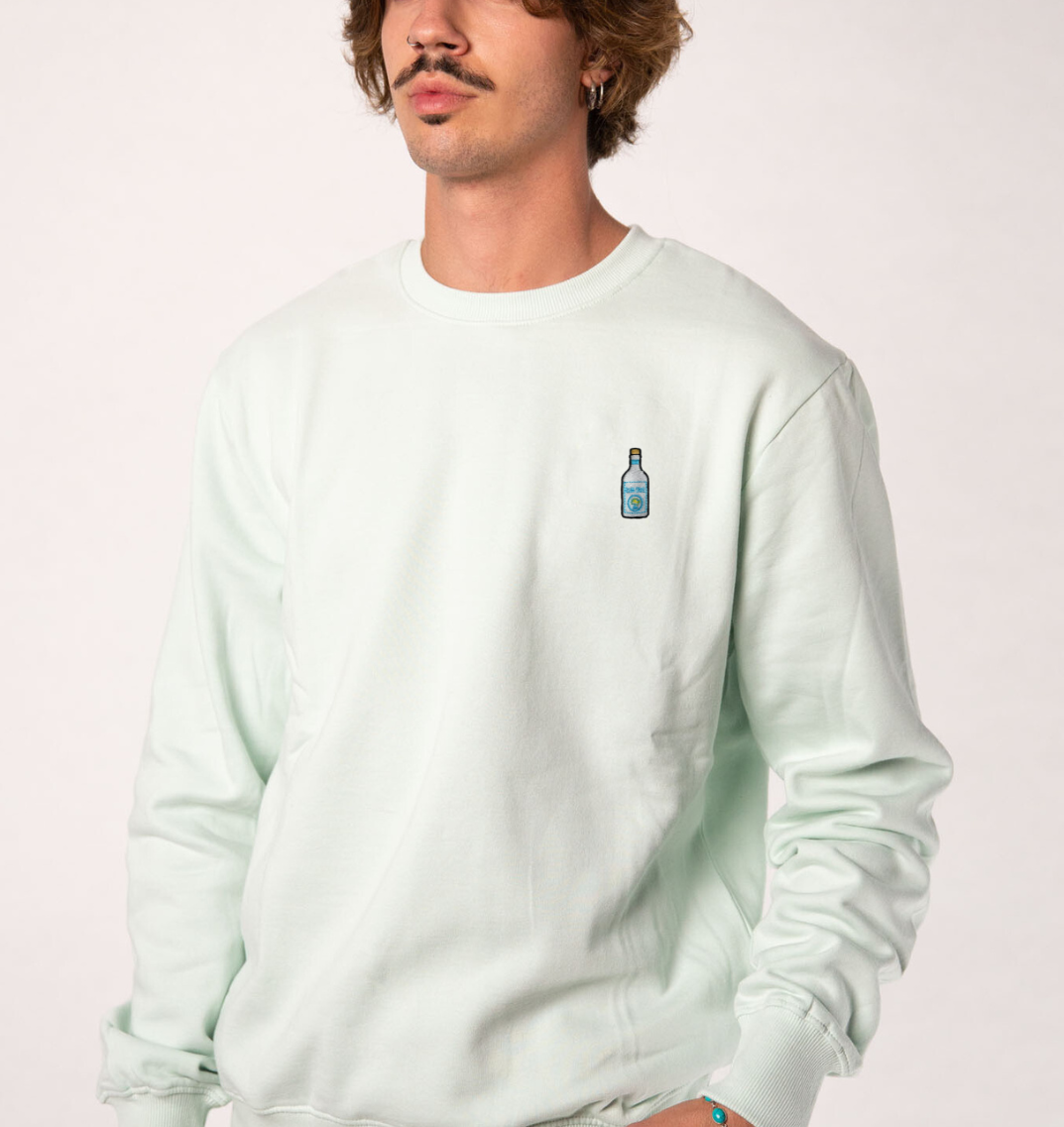 GIN SUL | Bestickter Bio-Baumwoll Unisex Pullover