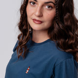 Vodka | Besticktes Bio Baumwoll Unisex T-Shirt