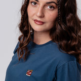 Negroni | Besticktes Bio Baumwoll Unisex T-Shirt