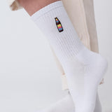 Cola Mix | Calcetines bordados de algodón orgánico