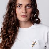 Mate | Besticktes Bio Baumwoll Unisex T-Shirt