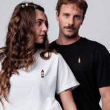 Penninger Blutwurz | Besticktes Bio Baumwoll Unisex T-Shirt
