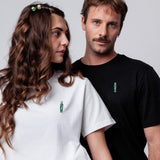 Kuemmerling Pfefferminz | Besticktes Bio Baumwoll Unisex T-Shirt
