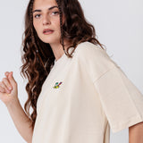 Kleiner Klopfer | Heavy Oversized Bio Baumwoll T-Shirt