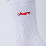 Cheers | Calcetines de algodón orgánico bordados